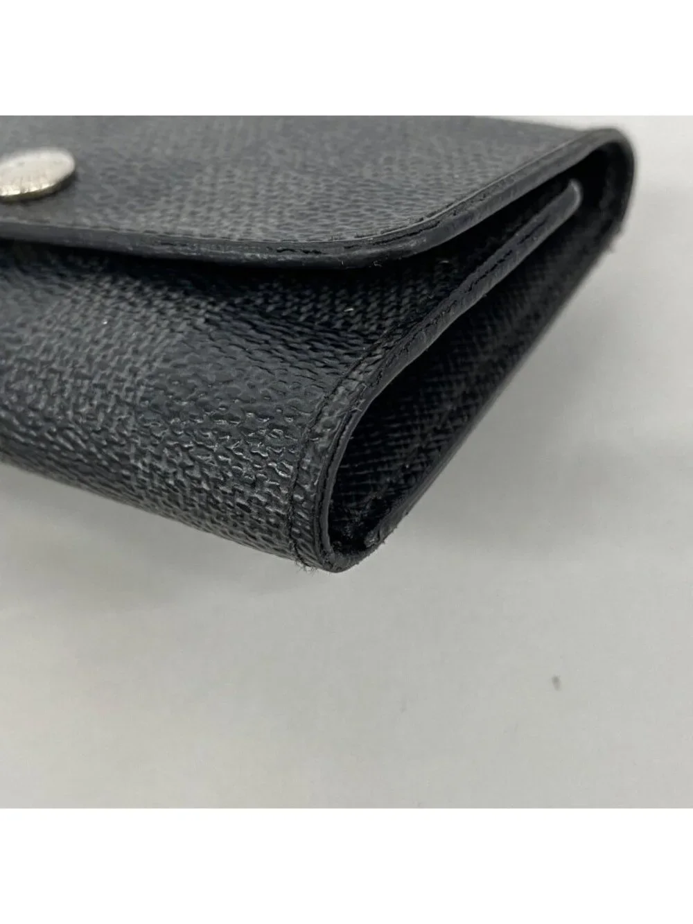 Louis Vuitton Key Case Damier Graphite Multicles 6 Black Key Holder